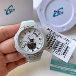 Casio 41.4mm Nữ BSA-B100MC-8ADR - Ảnh 3