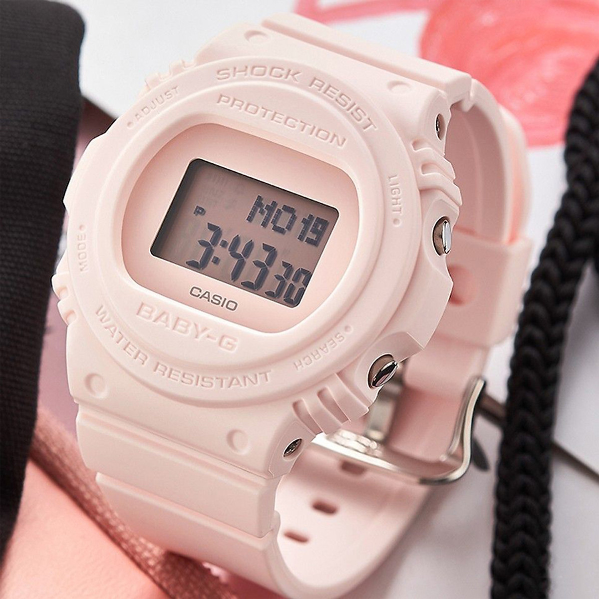 Casio 43mm Nữ BGD-570-4DR - Ảnh 2