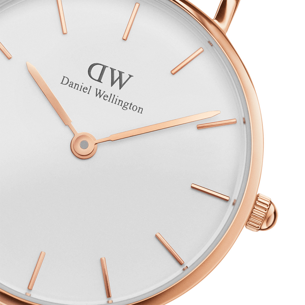 Đồng hồ Daniel Wellington Nữ DW00100219 Dây Mesh 28mm - Ảnh 2