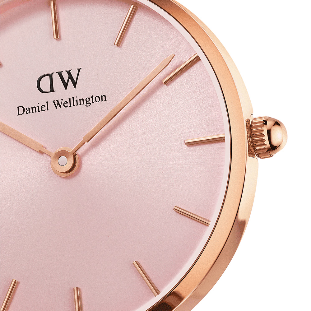 Đồng hồ Daniel Wellington Nữ DW00100368 Dây Mesh 28mm - Ảnh 2