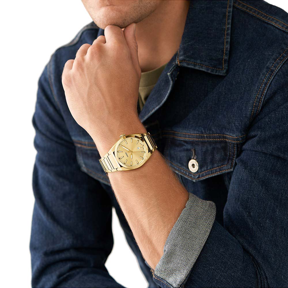 Đồng hồ Fossil Nam FS5965 Dây Kim Loại 42mm - Ảnh 4