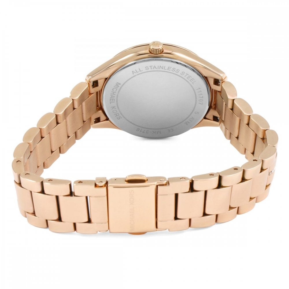 Đồng hồ Michael Kors Nữ MK3716 Dây Thép Không Gỉ 33mm - Ảnh 4