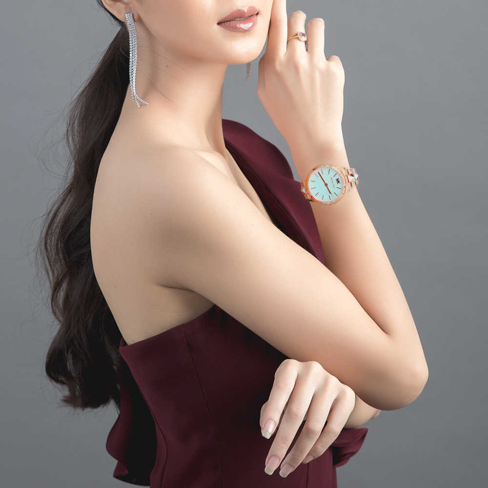 Đồng hồ Michael Kors Nữ MK6671 Dây Thép Không Gỉ 38mm - Ảnh 4