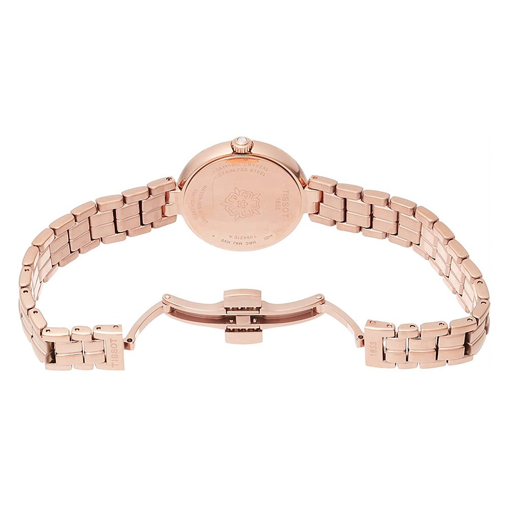 Đồng hồ Tissot Nữ T094.210.33.111.01 Dây Thép Không Gỉ Mạ Vàng 30mm - Ảnh 3