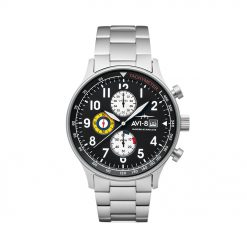 Đồng hồ AVI-8 Nam AV-4011-22 Dây Thép Không Gỉ 42mm