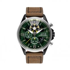 Đồng hồ AVI-8 Nam AV-4051-02 Dây Da 45mm