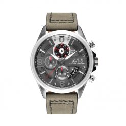 Đồng hồ AVI-8 Nam AV-4051-03 Dây Da 45mm