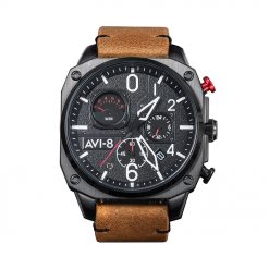 Đồng hồ AVI-8 Nam AV-4052-02 Dây Da 45mm