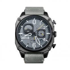 Đồng hồ AVI-8 Nam AV-4052-03 Dây Da 45mm