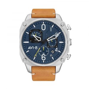 Đồng hồ AVI-8 Nam AV-4052-07 Dây Da 45mm