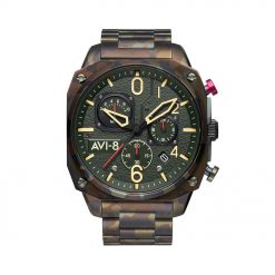 Đồng hồ AVI-8 Nam AV-4052-22 Dây Thép Không Gỉ 45mm