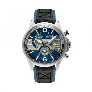 Đồng hồ AVI-8 Nam AV-4056-01 Dây Da 45mm