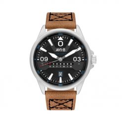 Đồng hồ AVI-8 Nam AV-4063-01 Dây Da 44mm