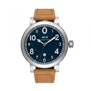Đồng hồ AVI-8 Nam AV-4067-01 Dây Da 43mm
