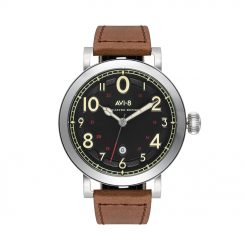 Đồng hồ AVI-8 Nam AV-4067-02 Dây Da 44mm