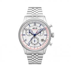 Đồng hồ AVI-8 Nam AV-4076-11 Dây Thép Không Gỉ 26mm