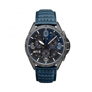 Đồng hồ AVI-8 Nam AV-4077-04 Dây Da 43mm