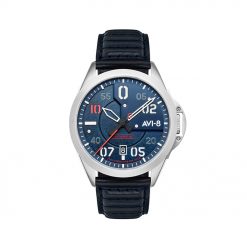 Đồng hồ AVI-8 Nam AV-4086-02 Dây Da 43mm