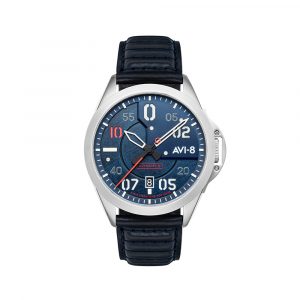 Đồng hồ AVI-8 Nam AV-4086-02 Dây Da 43mm