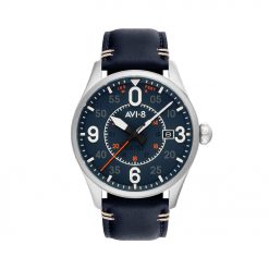 Đồng hồ AVI-8 Nam AV-4090-02 Dây Da 42mm