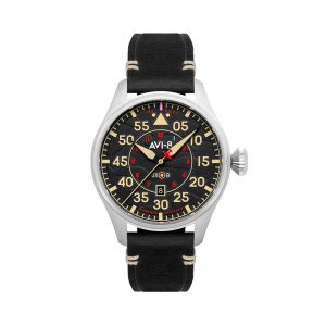 Đồng hồ AVI-8 Nam AV-4097-03 Dây Da 46mm