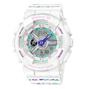 Đồng hồ Casio Nữ BA-110TH-7ADR Dây Nhựa 43.5mm