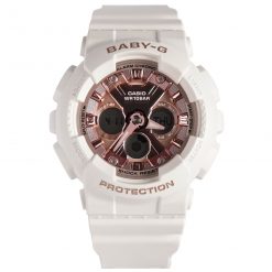 Đồng hồ Casio Nữ BA-130-7A1DR Dây Cao Su 46.3mm
