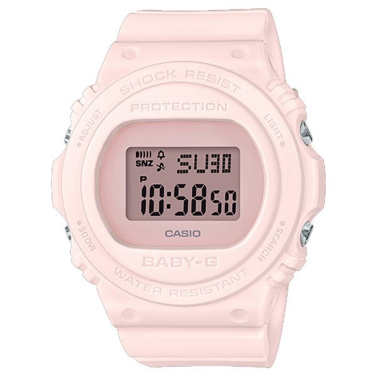 Đồng hồ Casio Nữ BGD-570-4DR Dây Cao Su 44.9mm x 43mm