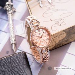 Casio 32mm Nữ SHE-3067PG-4AUDF - Ảnh 2