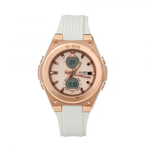 Đồng hồ Casio Nữ MSG-C100G-7ADR Dây Cao Su 48mm