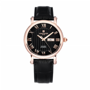 Đồng hồ Lancaster Nam OLA0691L/RG/NR/NR Dây Da 44mm