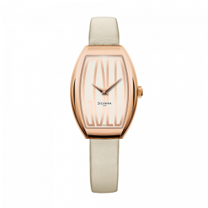 Đồng hồ Silvana Nữ ST28QRRGDSGD Dây Da 39x28mm