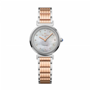 Đồng hồ Silvana Nữ SR30QBP45B Dây Thép Không Gỉ 30mm