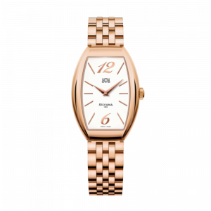 Đồng hồ Silvana Nữ ST28QRR24R Dây Thép Không Gỉ Mạ Vàng 39x28mm