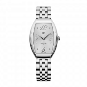 Đồng hồ Silvana Nữ ST28QSS31S Dây Thép Không Gỉ 39x28mm