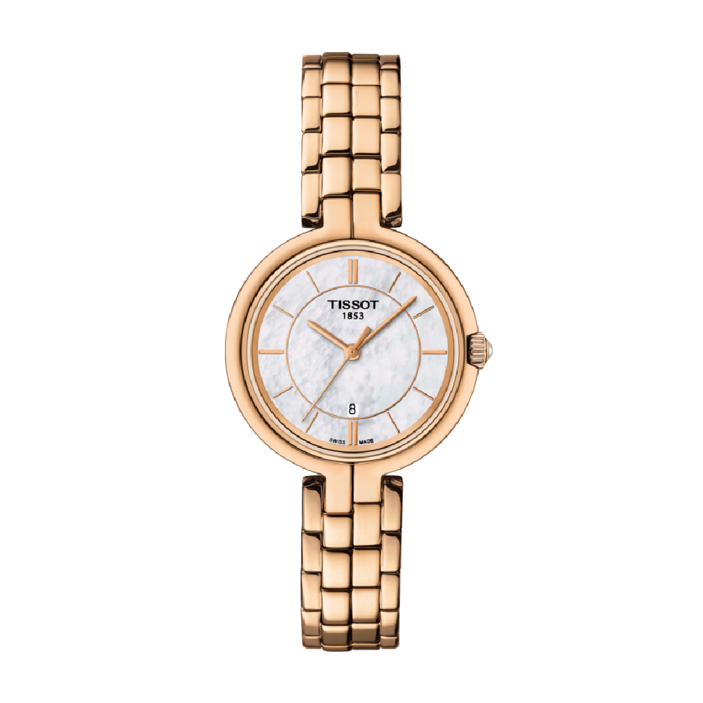 Đồng hồ Tissot Nữ T094.210.33.111.01 Dây Thép Không Gỉ Mạ Vàng 30mm