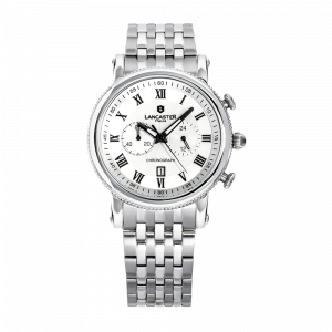 Đồng hồ Lancaster Nam OLA0690MB/SS/BN Dây Thép Không Gỉ 44mm