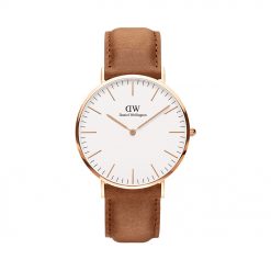 Đồng hồ Daniel Wellington Nam DW00100109 Dây Da 40mm