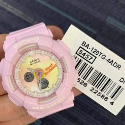 Casio 43.4mm Nữ BA-120TG-4ADR - Ảnh 4