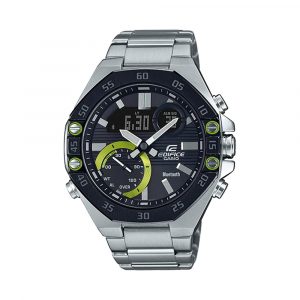 Đồng hồ Casio Nam ECB-10DB-1ADF Dây Thép Không Gỉ 51mm