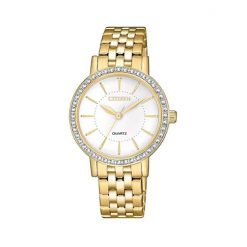 Đồng hồ Citizen Nữ EL3042-84A Dây Thép Không Gỉ 31mm