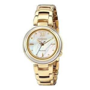 Đồng hồ Citizen Nữ EM0336-59D Dây Thép Không Gỉ 30mm
