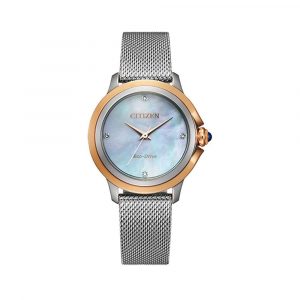 Đồng hồ Citizen Nữ EM0796-59Y Dây Mesh 32mm