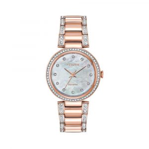 Đồng hồ Citizen Nữ EM0843-51D Dây Thép Không Gỉ 28mm