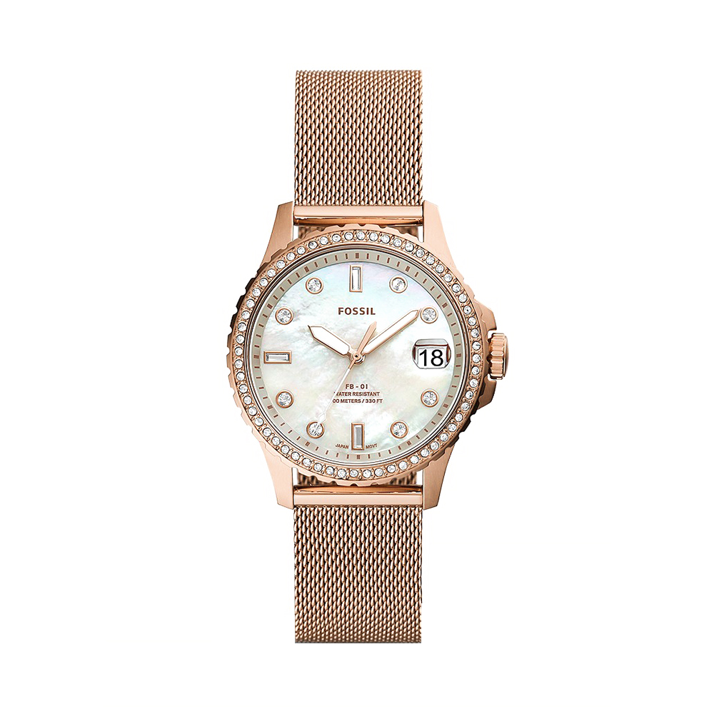 Đồng hồ Fossil Nữ ES4999 Dây Mesh 36mm