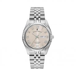 Đồng hồ Jacques du Manoir Nam JWG00401 Dây Kim Loại 40mm