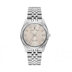 Đồng hồ Jacques du Manoir Nam JWG00601 Dây Thép Không Gỉ 40mm