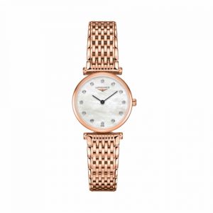 Đồng hồ Longines Nữ L4.209.1.97.8 Dây Kim Loại 24mm