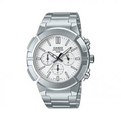 Đồng hồ Casio Nam MTP-E500D-7AVDF Dây Thép Không Gỉ 51.5mm