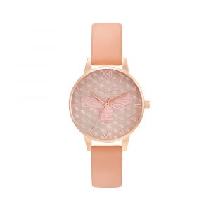 Đồng hồ Olivia Burton Nữ OB16FB23 Dây Da 30mm